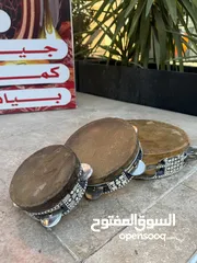  5 دف رق ماعز 3 قطع