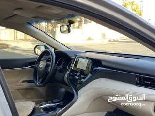  13 تويوتا كامري موديل 2022 فحص كامل 7 جيد بدون ملاحظات