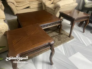  3 طاولات وسط