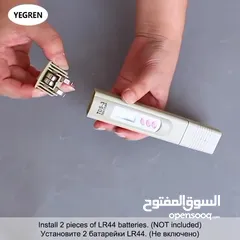  16 جهاز فحص نسبه ملوحة المياة المحمول قياس نسبه الملوحه في الماء ماء TDS Meter