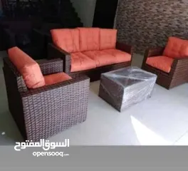  4 مراجيح ثلاثية ورباعيه وثنائيه  واطقم رتان  وكرسي هزاز وكل مستلزمات الحدائق والمزارع والمنازل