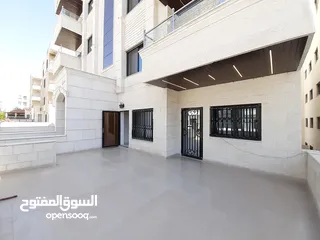  19 شقة أرضية مساحة 150م مع تراس ومدخل خاص باجمل مناطق شفا بدران  للبيع