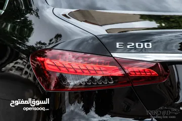  6 Mercedes E200 2021   السيارة وارد المانيا و قطعت مسافة 55,000 كيلو متر فقط