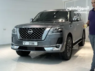  3 New Nissan Patrol Platinum 2023 is Available Now to Rent