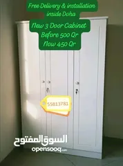  1 New 3 Door Cabinet