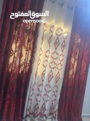  6 برداي مخمل ثقيل تفصيل
