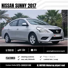  2 Nissan sunny 2017