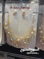  3 شروة بسعر حرق شروة إكسسوارات نسائية شروة بضاعة محل مكسور للبيع أطقم إكسسوارات نسائية