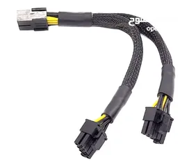  1 6Pin to Dual 8Pin VGA Power Cable