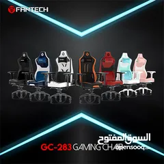  9 FANTECH ALPHA GC-283 GAMING CHAIR - BLACK كرسي فانتيك الالفضل لون اسود فخم طبي