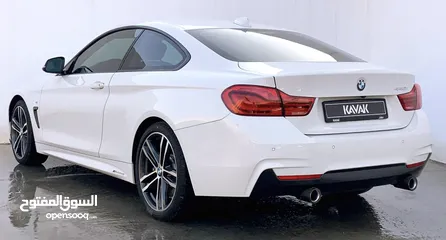  13 BMW 440i M SPORT Coupe 2018 * GCC * Service History * Free Warranty * Instalments * Zero Downpayment