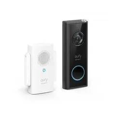  2 Anker Eufy 1080p Battery Video Door Bell 16GB SD Card Included120-Day Battery Life live