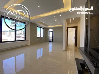  25 شقق أرضية وطوابق مكررة وأخير مع روف للبيع في خلدا مساحات 160م & 250م تشطيبات وديكورات سوبر ديلوكس