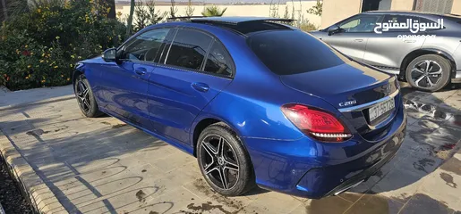  3 مرسيدس سي 200 AMG + 4Matic + Night Package موديل 2019 مواصفات خاصة ولون مميز Mercedes C200 year 2019