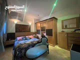  8 شقة أرضية مميزة مع حديقة وكراج مستقل للبيع بداعي السفر