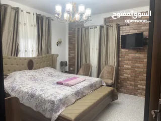  4 شقة مفروشة فاخرة للايجار اليومي / اسبوعي/ شهري