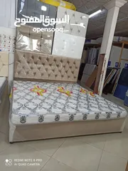  2 New branded beds and Mattresses are available سرير و مراتب