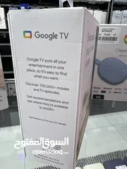  4 جوجل كرومكاست احدث اصدار Google Chromcast With Google TV