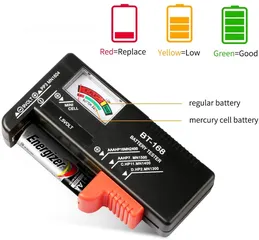  4 فاحص قوة البطاريات Battery level Tester