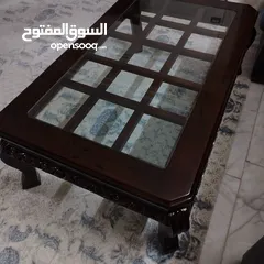  2 طاولة سفرة وفضية مصري حفر من الطراز الرفيع .