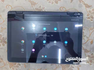  7 Lenove chrombook touch screen 360 degree
