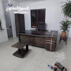  2 مكتب قياس 160*80 مع جانبيه وطاولة وسط خشب لامينت مستورد بسعر المصنع تفصيل جميع الموديلات جميع المقاس