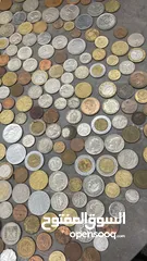  2 عملات قديمه معدنية وورقيه للبيع