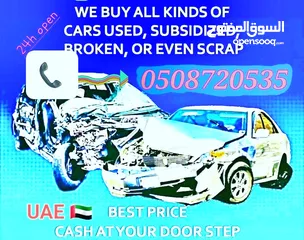  1 WE buyers scrap car UAE
