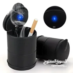  5 Title: Car Ashtray with Cover Car and Led Light