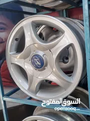  18 جنطات وطاسات للبيع