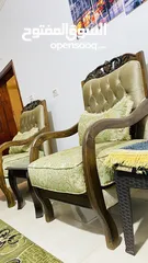  3 طقم كنب مستعمل بحاله ممتازة