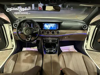  2 مرسيدس E300 مديل 2017 بنوراما فول ابشن AMG اصل من داخل بني وكاله