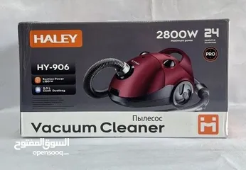  14 مكنسة كهربائية نوع Haley تجميع الماني بقوة 2800 واط كفالة سنتين