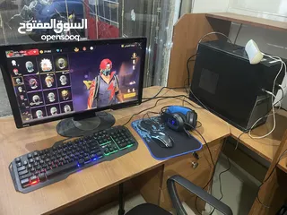  6 كمبيوترات لمحل العاب كامل