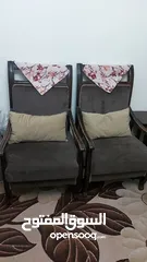  1 طقم كنابايات خشب زان استعمال أشهر مع طاولات