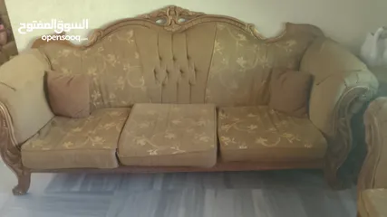  2 كنب مستعمل نضيف للبيع