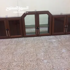  1 خزانة مطبخ ثلاث درف وكالة جديد