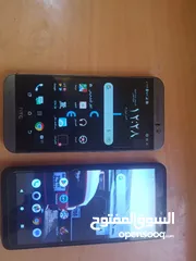  2 جوال HTC +جوال Wiko