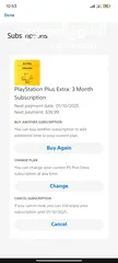  1 Playstation plus extra 2 months بلس اكسترا شهرين