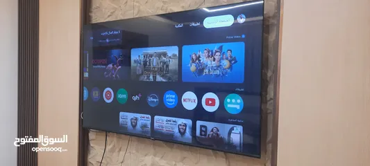  2 شاشة جي جارد 65  بوصة سمارت شغالة 100%