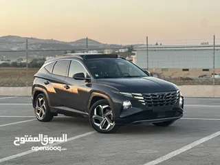  1 هونداي توسان/2022 Plug In فل الفل فتحة سقف بانوراما  4x4 ///271Hp   ( Haybrid) 1600cc