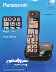  2 تلفون ارضي لاسلكي بناسونك Panasonic KX-TGE110