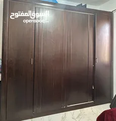  1 غرفة نوم مع تختين