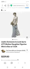  5 Lladro Someone to Look up to Mother Figurine 6771