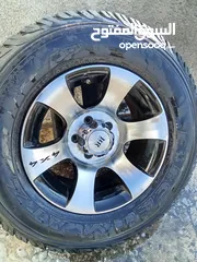  1 طقم جنطات مع كوشوك