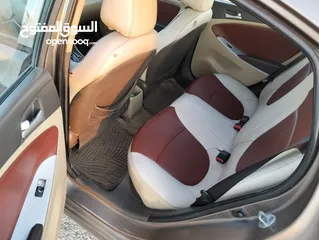  13 هيونداي اكسنت 2014 أوتوماتيك فحص كامل خصوصي اصلي ممشى قليل