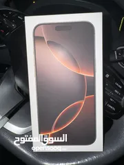  1 iPhone 16 pro max 256G ( middle East ) جديد مسكر