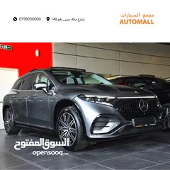  18 مرسيدس بنز EQS 450+ كهربائية بالكامل 2023 Mercedes Benz EQS 450+ 4Matic SUV AMG Line EV