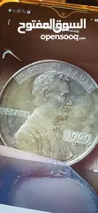  4 سنت أمريكا 1969 صور لينكولن