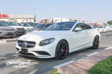  2 Mercedes Benz S63 AMG Kilometers 45Km Model 2016